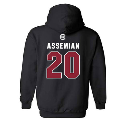 South Carolina - NCAA Men's Basketball : Hayden Assemian - Classic Shersey Hooded Sweatshirt-1