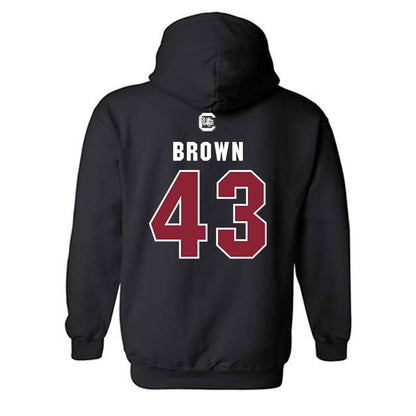 South Carolina - NCAA Football : Tony Brown - Classic Shersey Hooded Sweatshirt-1