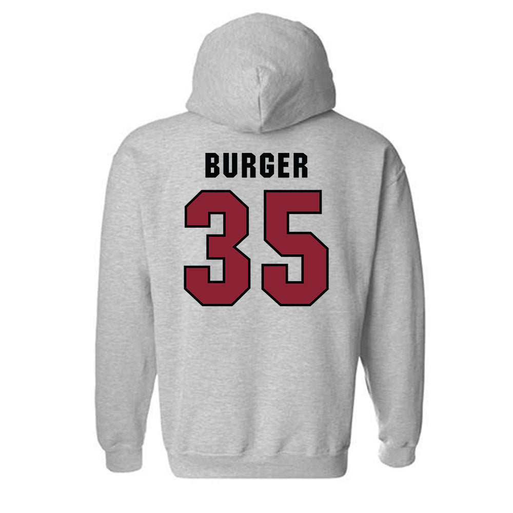 South Carolina - NCAA Football : Jackson Burger - Classic Shersey Hooded Sweatshirt-1