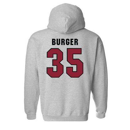 South Carolina - NCAA Football : Jackson Burger - Classic Shersey Hooded Sweatshirt-1