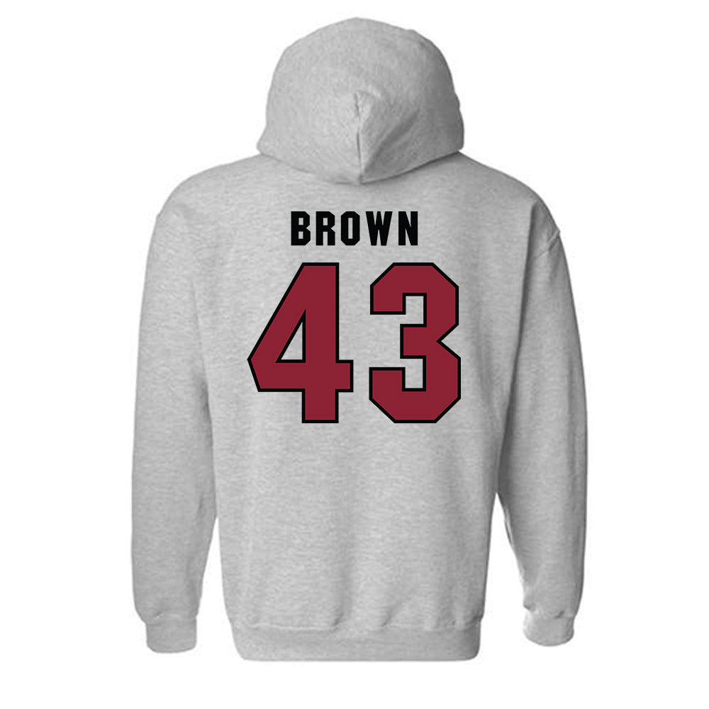 South Carolina - NCAA Football : Tony Brown - Classic Shersey Hooded Sweatshirt-1