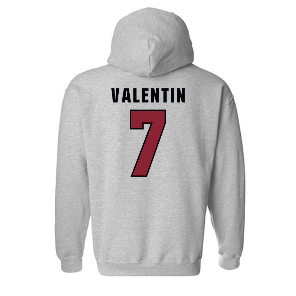South Carolina - NCAA Baseball : Alex Valentin - Classic Shersey Hooded Sweatshirt-1