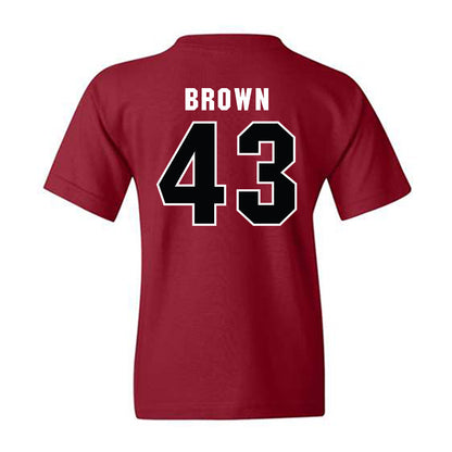 South Carolina - NCAA Football : Tony Brown - Classic Shersey Youth T-Shirt-1