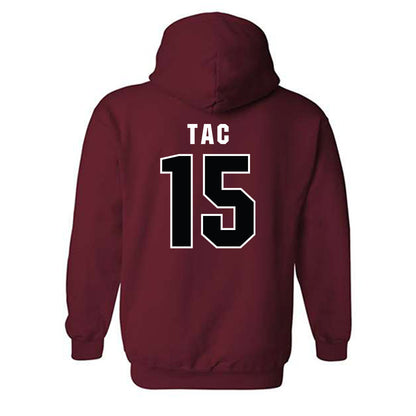 South Carolina - NCAA Women's Basketball : Adhel Tac - Classic Shersey Hooded Sweatshirt-1