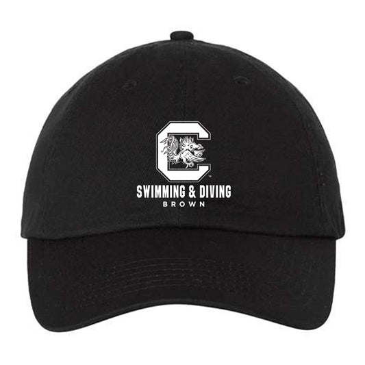 South Carolina - NCAA Men's Swimming & Diving : Sam Brown - Dad Hat-0