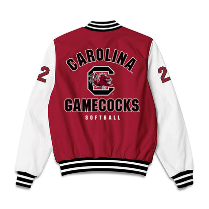 South Carolina - NCAA Softball : Nia Mcknight - Bomber Jacket-1