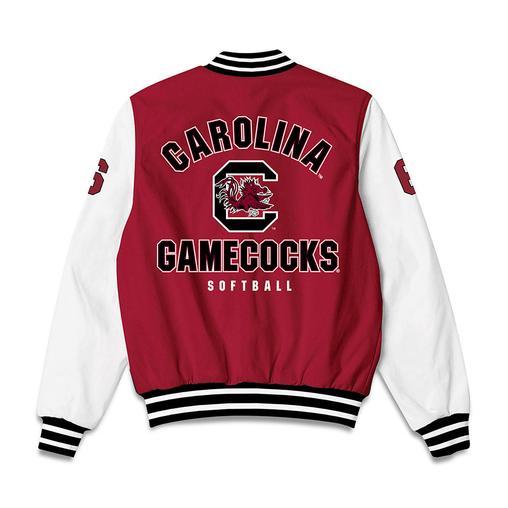 South Carolina - NCAA Softball : Ansley Bennett - Bomber Jacket-1
