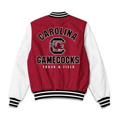 South Carolina - NCAA Men's Track & Field : Niles Briggman - Bomber Jacket-1