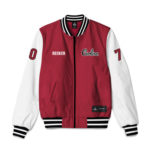 South Carolina - NCAA Football : Jake Recker - Bomber Jacket-0