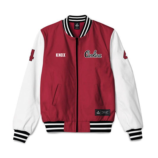 South Carolina - NCAA Men's Basketball : Kobe Knox - Bomber Jacket-0