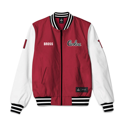 South Carolina - NCAA Softball : Precious Bross - Bomber Jacket-0