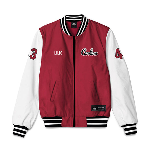 South Carolina - NCAA Softball : Quincee Lilio - Bomber Jacket-0