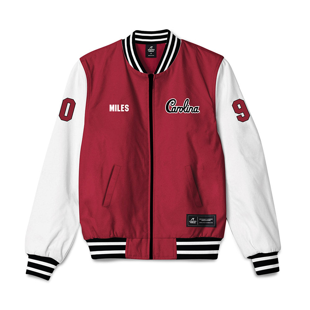 South Carolina - NCAA Football : Davonte Miles - Bomber Jacket-0