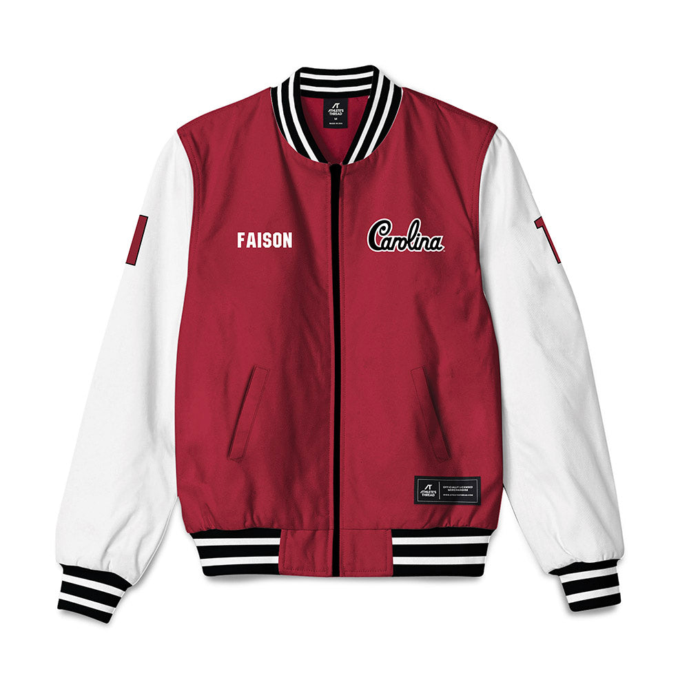 South Carolina - NCAA Football : Rahsul Faison - Bomber Jacket-0