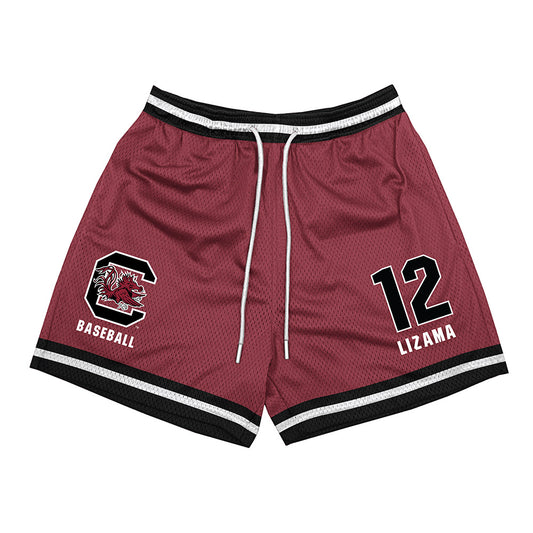 South Carolina - NCAA Baseball : Ethan Lizama - Shorts-0