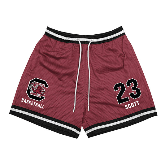 South Carolina - NCAA Men's Basketball : Cam Scott - Shorts-0