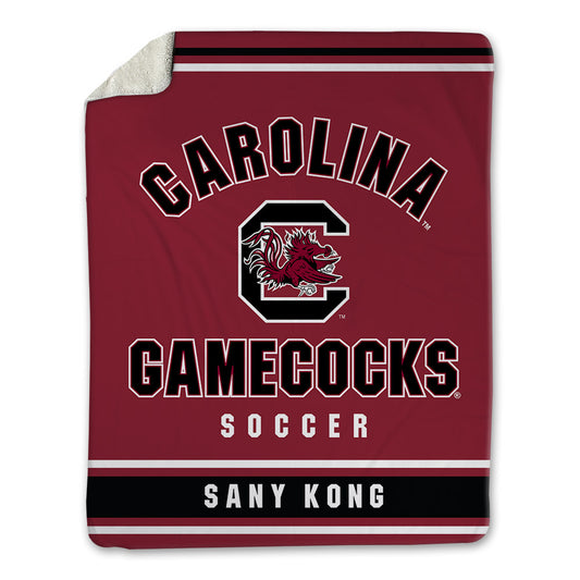 South Carolina - NCAA Men's Soccer : Loic Sany Kong - Blanket-0