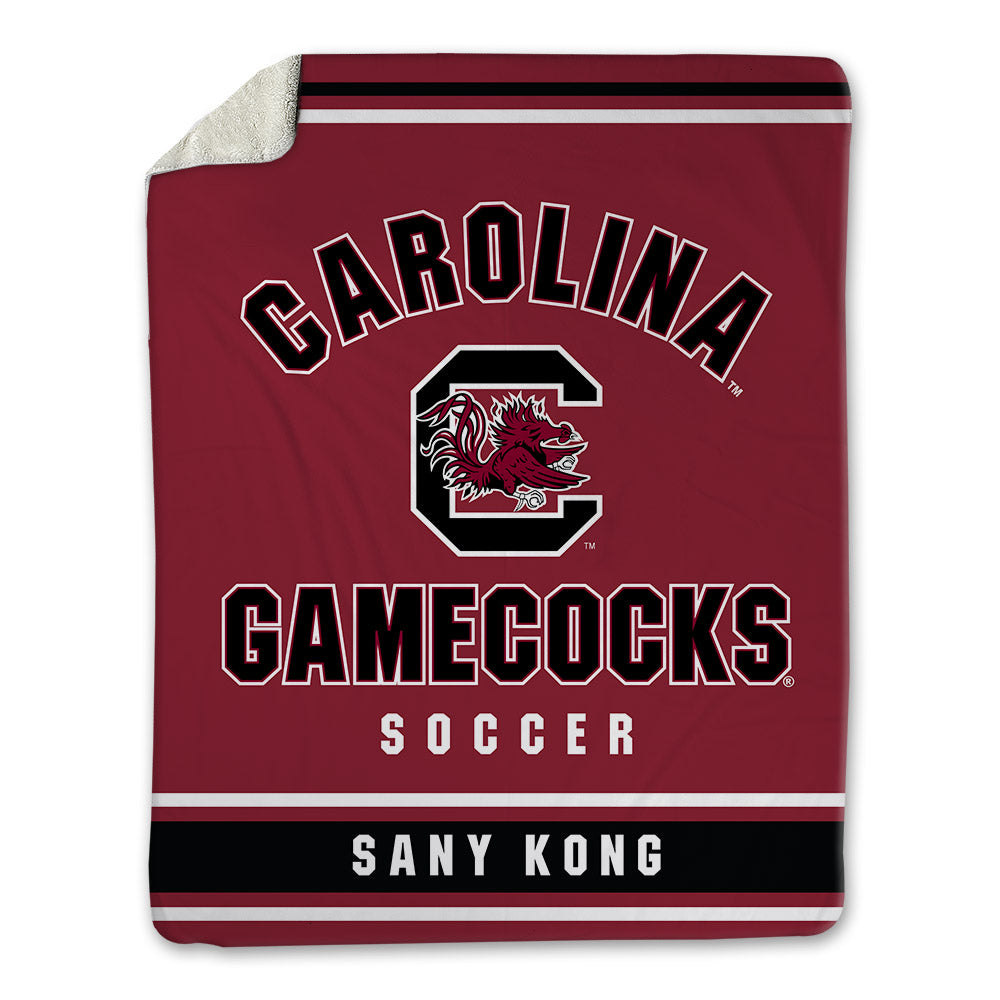 South Carolina - NCAA Men's Soccer : Loic Sany Kong - Blanket-0
