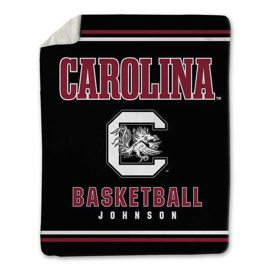 South Carolina - NCAA Women's Basketball : Raven Johnson - Blanket-0
