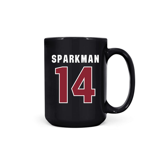South Carolina - NCAA Men's Basketball : Eli Sparkman - Coffee Mug-0
