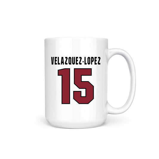 South Carolina - NCAA Men's Soccer : Alejandro Velazquez-Lopez - Coffee Mug-0