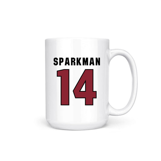 South Carolina - NCAA Men's Basketball : Eli Sparkman - Coffee Mug-0