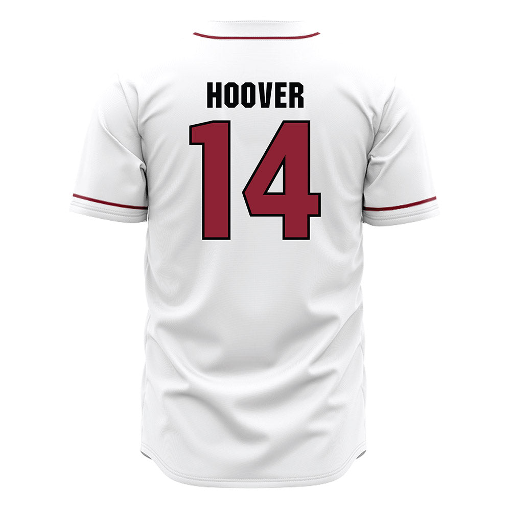 South Carolina - NCAA Baseball : Caleb Hoover - White Jersey-1