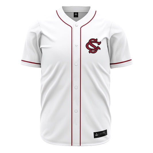 South Carolina - NCAA Baseball : Reese Moore - White Jersey-0
