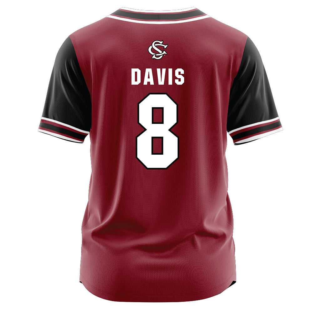 South Carolina - NCAA Softball : Tate Davis - Garnet Jersey-1