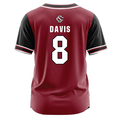South Carolina - NCAA Softball : Tate Davis - Garnet Jersey-1