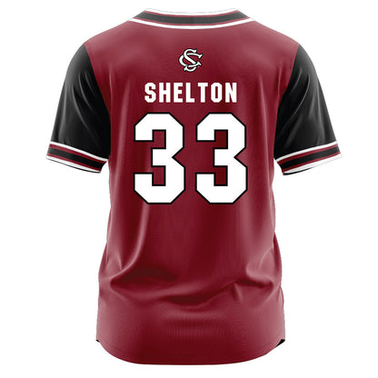 South Carolina - NCAA Softball : Karley Shelton - Garnet Jersey-1