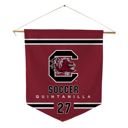 South Carolina - NCAA Men's Soccer : Sonny Quintanilla - Pennant - 18" x 21"-0