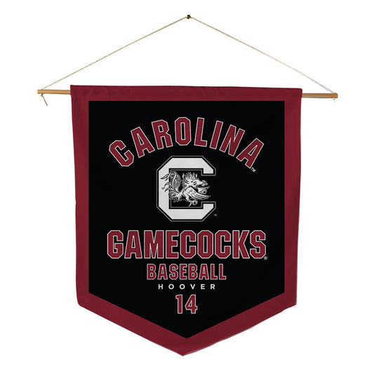 South Carolina - NCAA Baseball : Caleb Hoover - Pennant - 18" x 21"-0