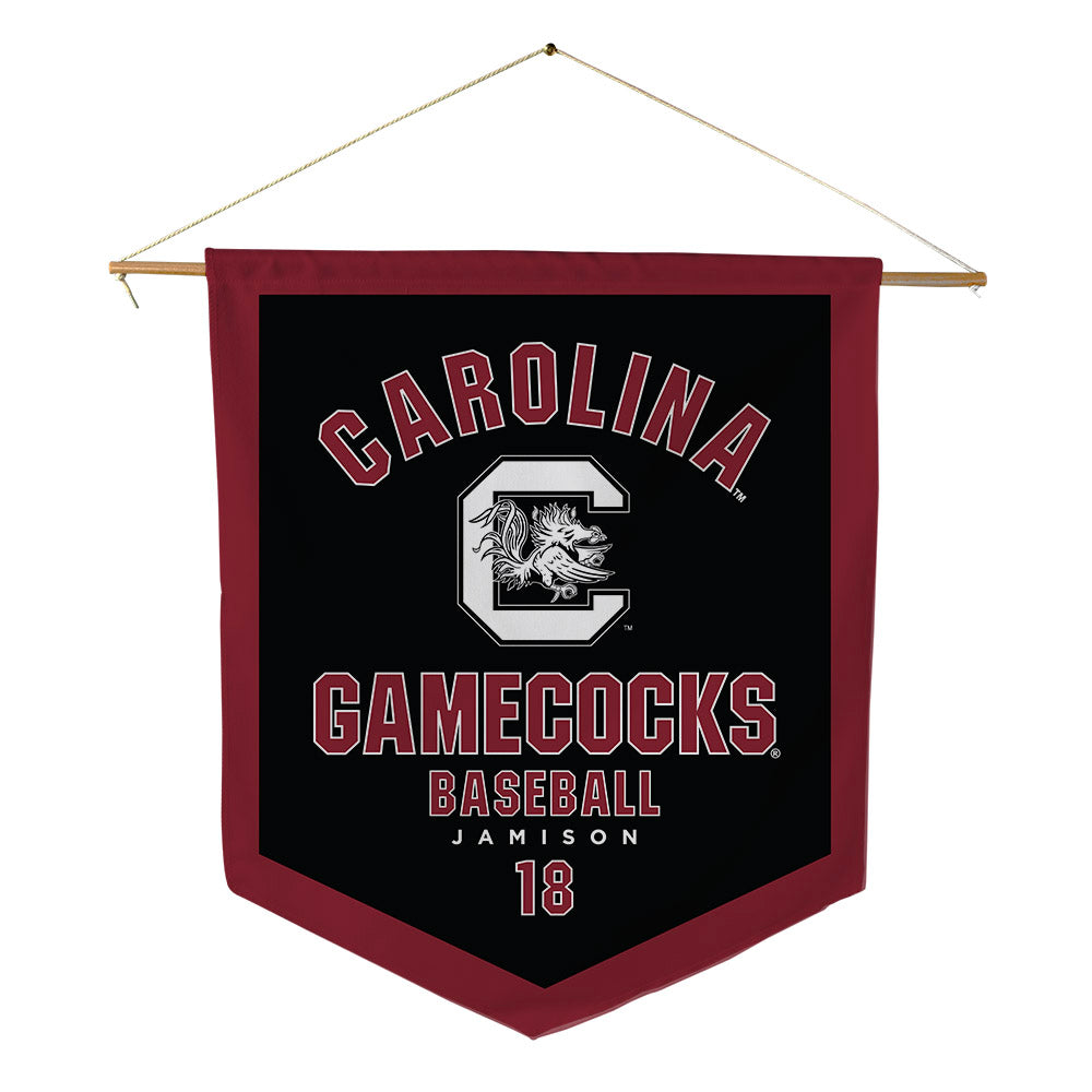 South Carolina - NCAA Baseball : Aaron Jamison - Pennant - 18" x 21"-0