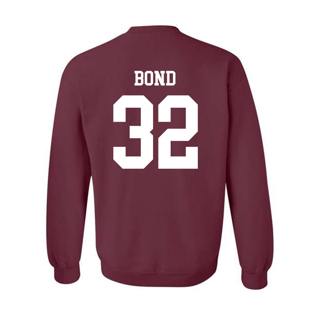 Texas A&M - NCAA Baseball : Hunter Bond - Classic Shersey Crewneck Sweatshirt-1