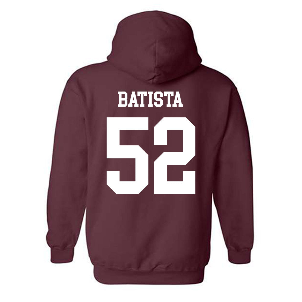 Texas A&M - NCAA Baseball : Elijah Batista - Classic Shersey Hooded Sweatshirt-1