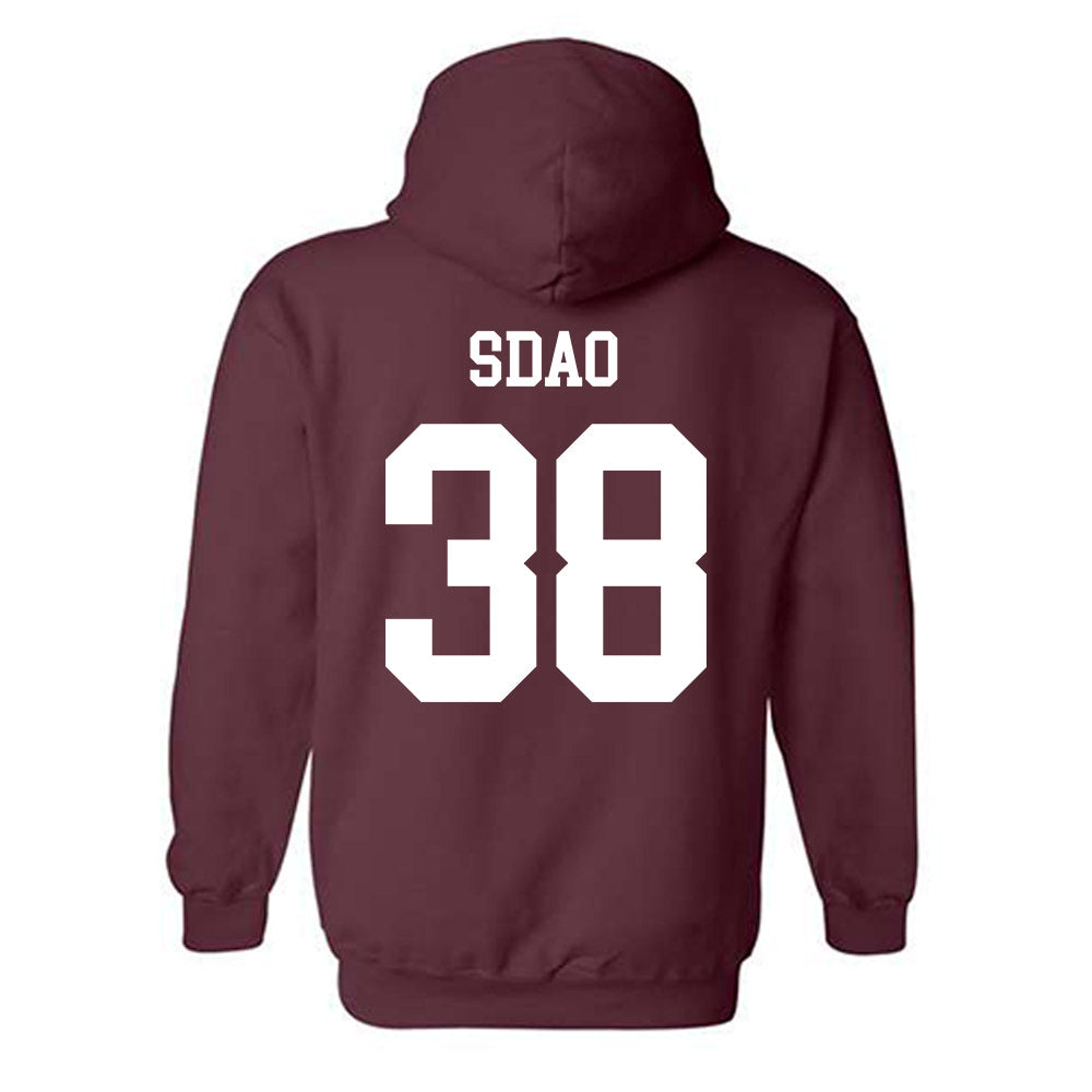 Texas A&M - NCAA Baseball : Shane Sdao - Classic Shersey Hooded Sweatshirt-1