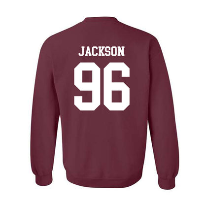 Texas A&M - NCAA Football : Nathan Jackson - Classic Shersey Crewneck Sweatshirt-1