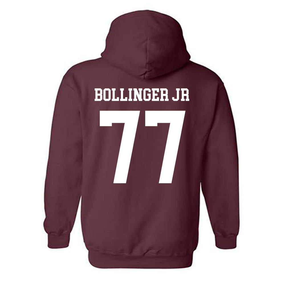 Texas A&M - NCAA Baseball : Michael Bollinger Jr - Classic Shersey Hooded Sweatshirt-1