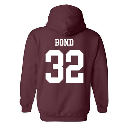 Texas A&M - NCAA Baseball : Hunter Bond - Classic Shersey Hooded Sweatshirt-1