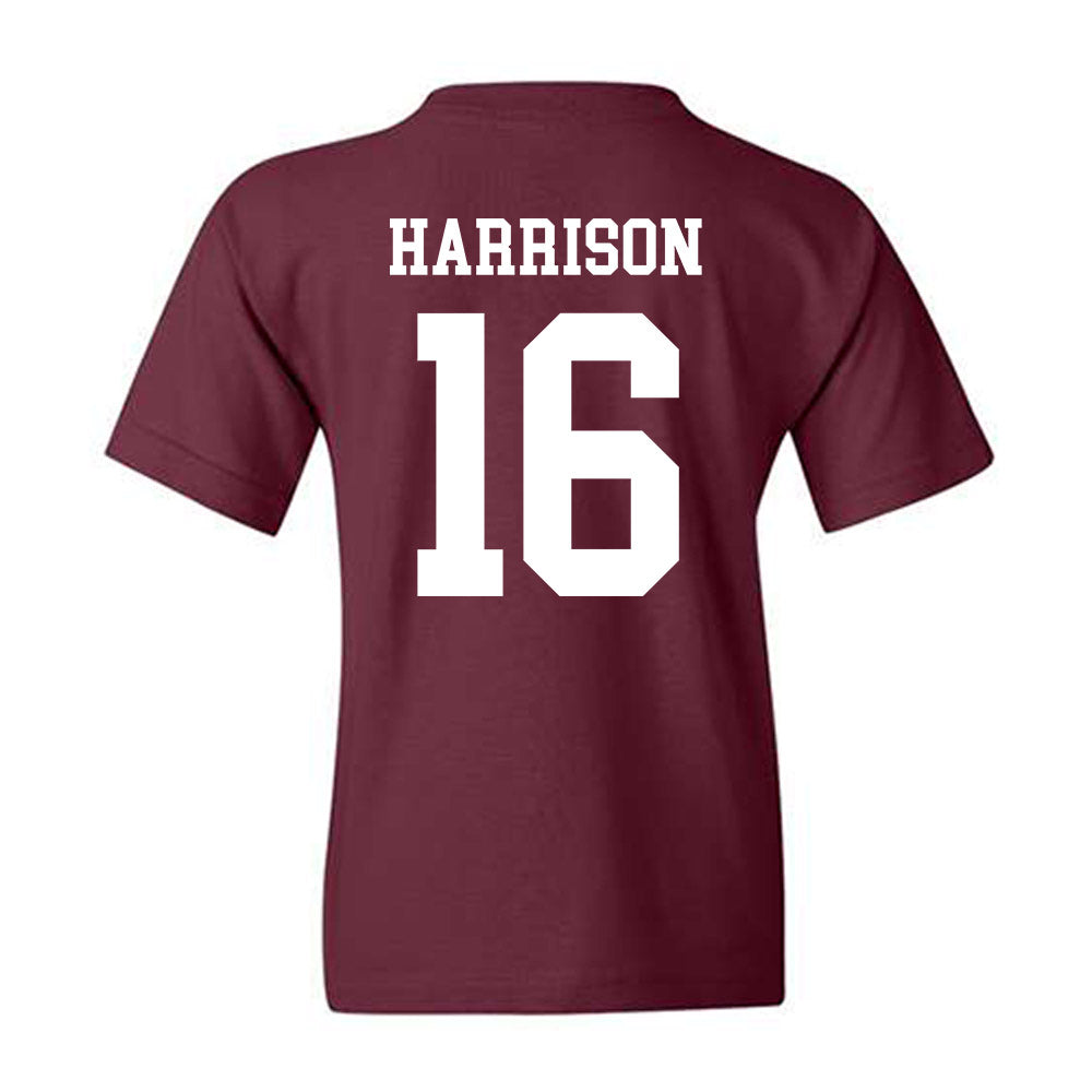 Texas A&M - NCAA Baseball : Bear Harrison - Classic Shersey Youth T-Shirt-1
