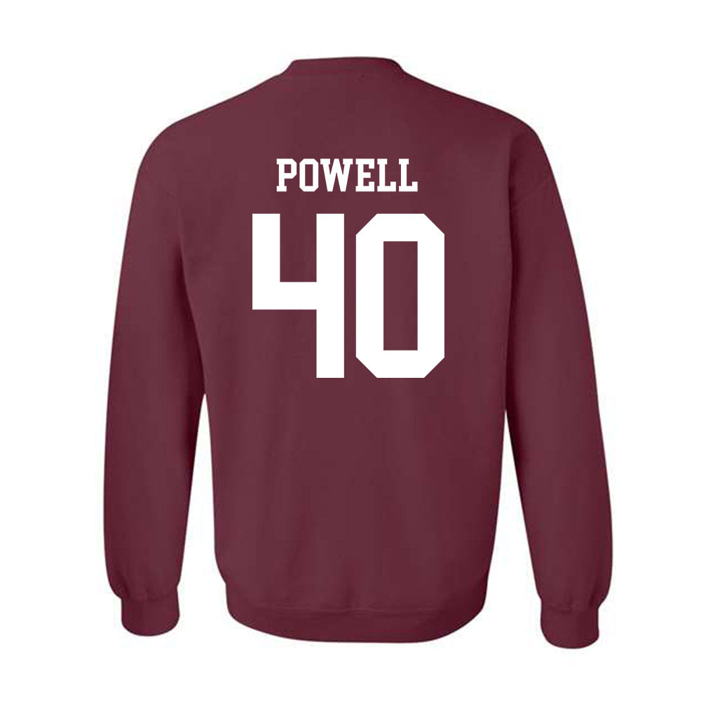 Texas A&M - NCAA Baseball : Cooper Powell - Classic Shersey Crewneck Sweatshirt-1