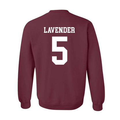 Texas A&M - NCAA Women's Soccer : Tessa Lavender - Classic Shersey Crewneck Sweatshirt-1