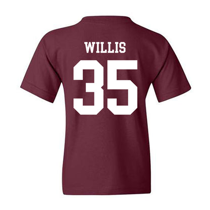 Texas A&M - NCAA Football : Isaiah Willis - Classic Shersey Youth T-Shirt-1