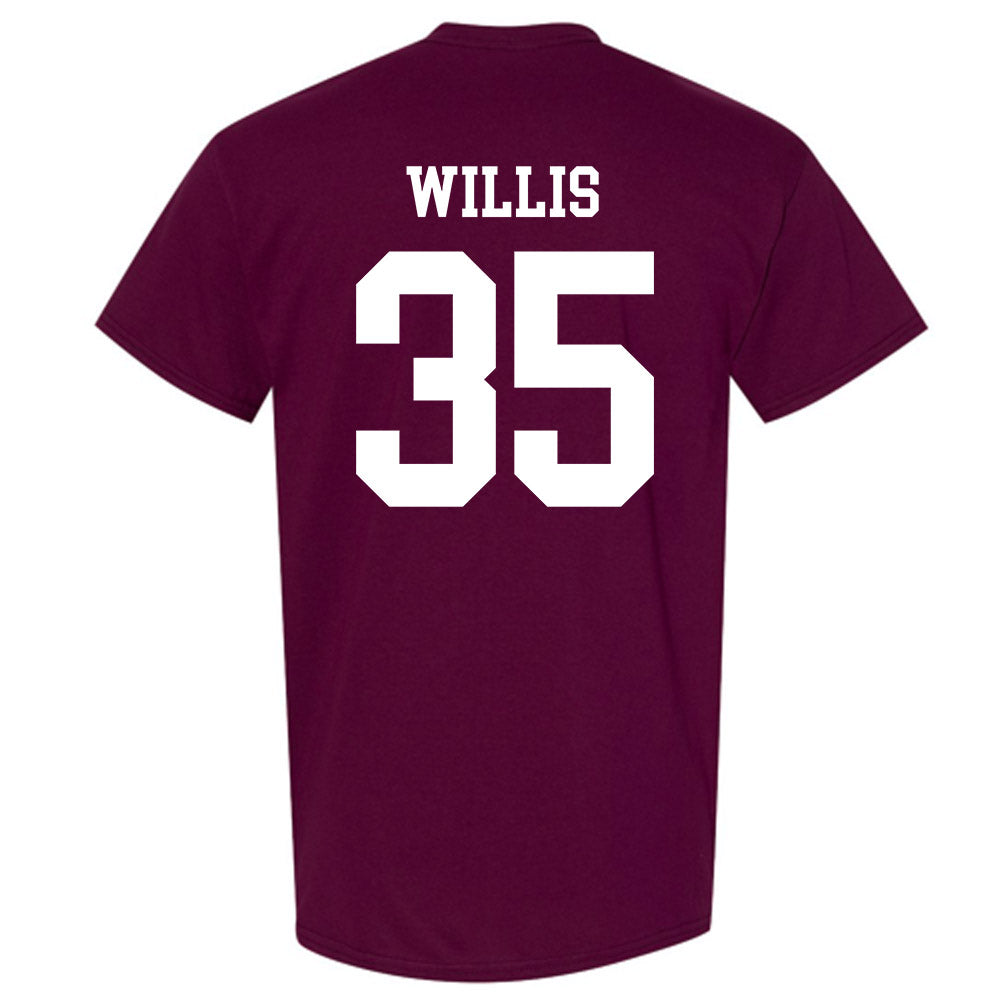 Texas A&M - NCAA Football : Isaiah Willis - Classic Shersey T-Shirt-1