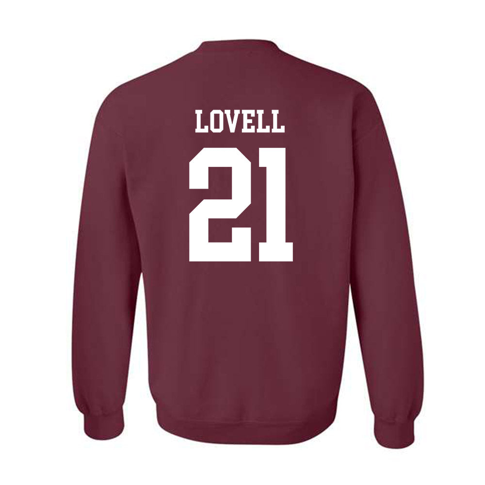 Texas A&M - NCAA Softball : Scout Lovell - Classic Shersey Crewneck Sweatshirt-1