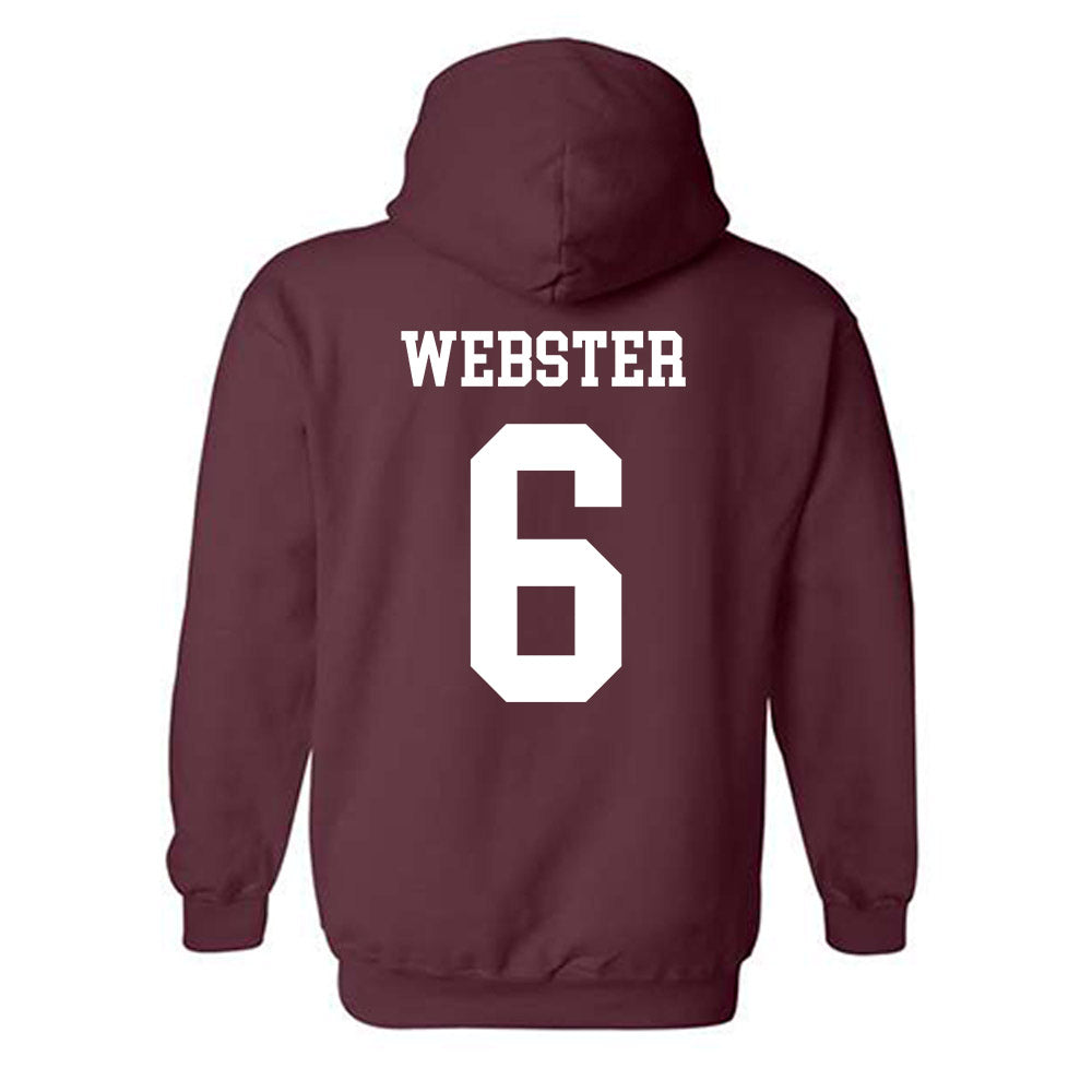 Texas A&M - NCAA Women's Basketball : Jordan Webster - Classic Shersey Hooded Sweatshirt-1