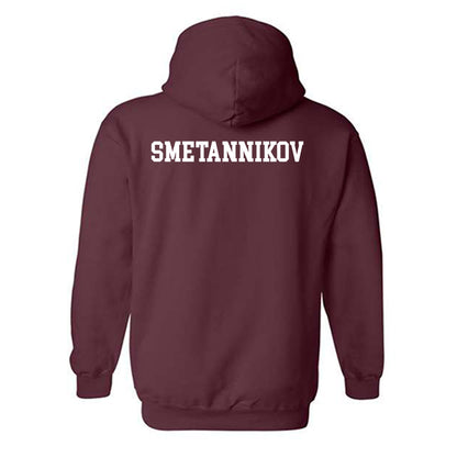 Texas A&M - NCAA Women's Tennis : Daria Smetannikov - Classic Shersey Hooded Sweatshirt-1
