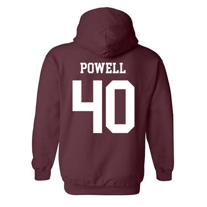 Texas A&M - NCAA Baseball : Cooper Powell - Classic Shersey Hooded Sweatshirt-1