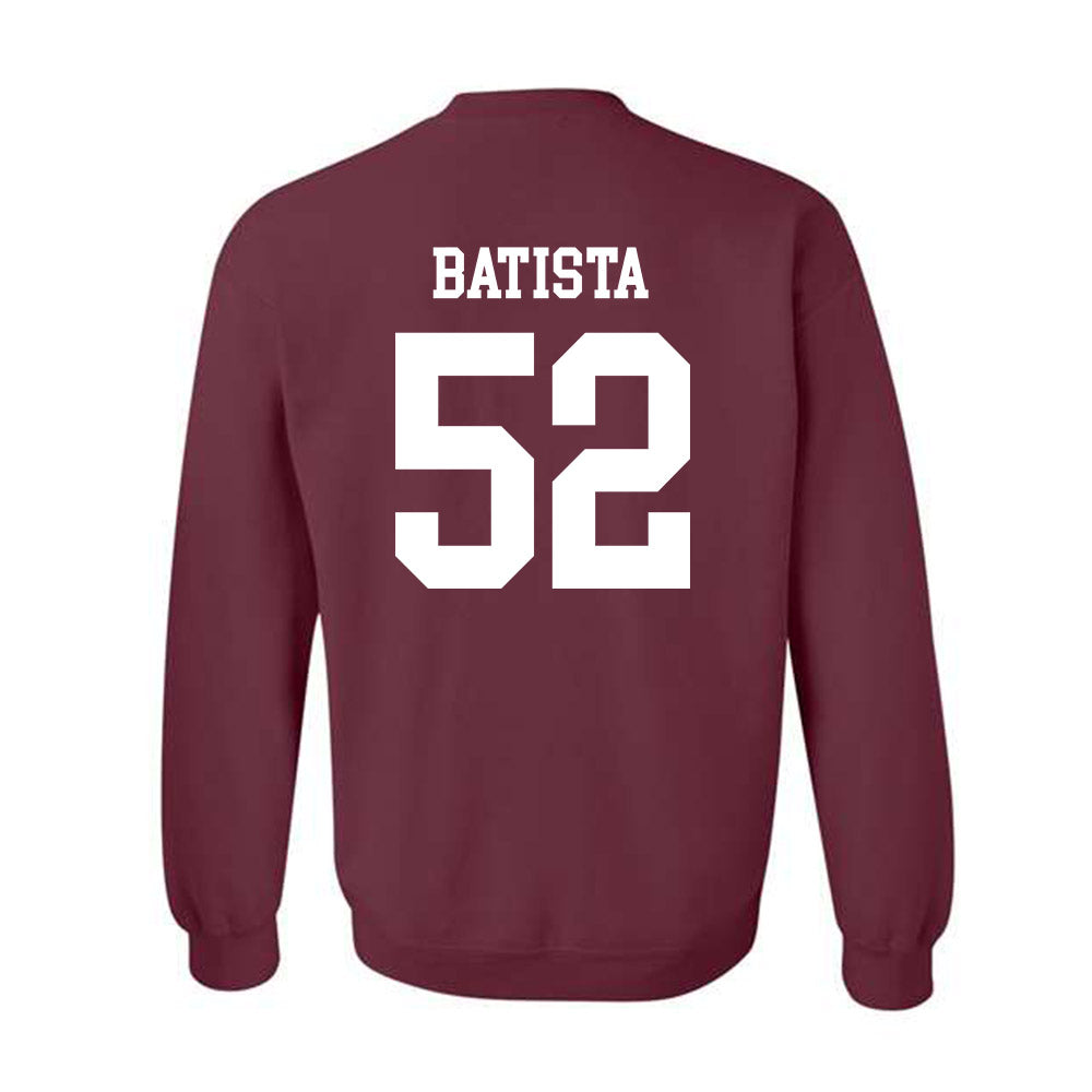 Texas A&M - NCAA Baseball : Elijah Batista - Classic Shersey Crewneck Sweatshirt-1